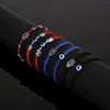 Lucky Blue Evil Eye Charms Armbänder Handgemachte Schwarz Rot String Faden Seil Braid Armband Paar Schmuck Für Frauen Männer Geschenke