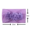 13 Colors INS European and American baby candy color Bow headband babys girl elegant hair bows accessories2404345