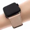 För 38mm 40mm 42mm 44mm Deluxe Fashion Designer Watch Straps Iwatch Series 6 5 4 3 2 1 Armband Högkvalitativ högkvalitativ präglad läder Smart Bands Watchband
