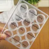 Caixas de lentes de contato coloridas por atacado Caixas de lentes de contato de aparência fresca Pure Hazel
