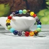 Wholesale Beaded Bracelets,7 Chakra Bracelet,crystal Gemstone Natural Stone Jewelry For Women Yoga Meditation