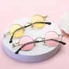 lunettes de soleil cercle rose