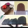 Espresso Tamping Sile Pad Antislip Corner Filler Irregular Holder Pressed Yfbk5 Tampers Jhev5