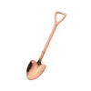 Koffie Lepel Bestek Rvs Retro Iron Shovel Ice Cream Lepels Scoop Creative -Spoon Fashion Servies FHL351-WY1531