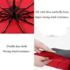 Windproof Double Automatic Folding Umbrella Female Male 12 Bone Car Luxury Large Business Umbrellas Men Rain Women Gift Parasol 211124