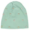 Bonnet tricoté à rayures pour femmes, couleur unie, accessoires d'amour, bonnet chaud d'hiver, Baggy décontracté, Bonnet