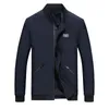 Autumn Spring Jacket Mens Fashion Casual Windbreaker Classic Business Coat Male Jacket Plus Size Clothing Big Xxxxl 6XL 7XL 8XL 210518