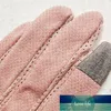 Nouvelle mode été femmes gants glace soie dentelle anti-dérapant écran tactile court mince gants extérieur Protection solaire conduite gants