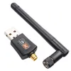 Latest 600 Mbps Dual Band 2.4G 5.8Ghz Antenna 802.11AC Wireless USB WiFi Network Adapter Card