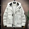 2020 Hot Selling Winter Down Jasje Jeugd Mode Hooded Warme Jassen Man Popular 90% Witte eendendons van hoge kwaliteit Jeugd Y1103