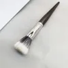 Ebony Wood Medium Stippling Makeup Brush Soft 100 Natural Goat Hair Powder Blush Highlight Beauty Cosmetics Tools5538670