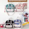 Femmes petit mignon lapin sac à dos femme étudiant collège cartable filles Badge livre sac à dos Kawaii dames mode sacs à bandoulière K726