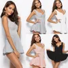 Filles mignonnes Summer Beach Mini pour femmes Low-Cut Sexy Knitwear Mode Robe de ballet plissée Robes 210319