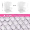 50pcs Etallic Bubble Mailers Foil Bubble Bubble Torby Aluminowane torby pocztowe Opakowanie na prezenty ślubne