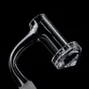 Diamond Bottom Full Weld Beveled Edge Smoking Quartz Banger 10mm 14mm 18mm Degrees Male Female 18mmOD Nails For Glass Bongs Dab Oil Rigs Pipes