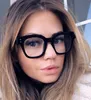 Anti Blue Big Frame Glasses Women Computer blue light blocking glasses Black Radiation Goggles Spectacles Eyeglasses Men Y0831