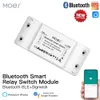 MOES Nieuwe Bluetooth-besturingselementen Smart Switch Relais Module Single Point Sigmesh Draadloze afstandsbediening met Alexa Google Home Tuya Home Controler
