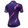 Maglia da ciclismo da donna Set 2024 Pro Team Abbigliamento da bicicletta estivo Abbigliamento da bici Kit per sport di montagna A9