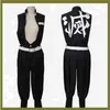 Anime Demon Slayer Cosplay Cosplay Kimetsu Não Yaiba Sanemi Shinazugawa Cosplay Kisatsutai Equipe uniforme de roupa conjunto e peruca Y0903