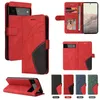 Hybrid Color PU Leather Walls Case Card Slot Karty do Google Pixel 4A 5A 5G 5 XL 6 PRO MOTO E G9 Plus G Play 2021 E7 Ex Power Edge S 20 Lite G10 G30 G50 G60