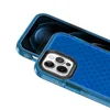 Protection contre les chutes de qualité militaire étuis de téléphone portable clairs transparents pour iPhone 12 11 Pro Max Mini TPU souple double couleur