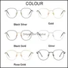 Quadros AESSORIESGLASSSS para homem e mulher FL rim pura moldura de titânio Os óculos redondos de espetáculos ópticos anti-azul-azul