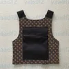 leather outdoor vest