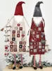 Kerst GNOME Decoratie Countdown Advent Kalender voor Kinderen Nieuwjaar Xmas Boom Opknoping Decoratief Ornament Xbjk2110