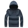 高品質の冬プラスサイズのメンズパーカージャケットプルオーバーフリースセーターファッション刺繍ゆるい服