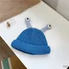 Baby Herbst- und Winterhut Verdickte Insekt Antennenaugen Baby Stricken Cartoon Hut Nette Wollmütze für Jungen und Mädchen