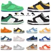 Mężczyźni Kobiety Obuwie nicekicks2018 Dun Sneakers Biały Czarny UNC Coast Zielony Blask Syracuse Fioletowy Pulse Chunky Laser Pomarańczowy Jogging Chaussures Scarpe