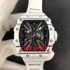 En helt ny Mens Watch Carbon Fiber Version NH05 Rörelse Mekanisk modifiering (Automatisk) Armbandsur Flash Leverans Flash Leverans