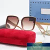 Mens Womens Designer Sunglass UV 400 High-end glänsande design Solglasögon för män Kvinnor Modeälskare All-match Polariserade Ljus Solglasögon med Box Fabrikspris