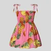 Baby Pineapple Allover Print Dresses 210521
