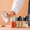 Storage Bottles & Jars 100ML Glass Spice Box Moisture-proof Non-slip Bottom Bird Shape Oil Pepper Bottle Baking Assistant Kitchen Supplies