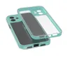 2 in 1 Transparent Clear Soft TPU PC Shockproof Phone Cases for iPhone 13 12 11 Pro Max Mini XR XS X 8 7 Plus