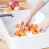 En plastique Snack Bonbons Boîte De Rangement Décoration Fruits Melon Semences Écrou Titulaire avec Couvercle Cadeau De Noël Fête De Mariage 210423