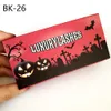 Boîtes de cils Emballages de cils entiers Halloween Boîte de cils vides avec plateau transparent 25 mm Boîte de cils pour maquillage4149255