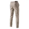 AIOPESON Casual Cotton Men Trousers Solid Color Slim Fit Men's Pants Spring Autumn High Quality Classic Business Pants Men 210714