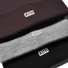 Kith pequeno padrão clássico bordado algodão 2024 designer rua outono e inverno moda fria kith chapéu de malha de algodão chapéu de raposa branca 7689