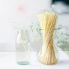 NEW100pcs/bag Disposable Plastic Drinking Straw colorful Bend Drink Straws Fruit Juice Milk Tea Pipe Bar Party Accessory RRA9648