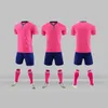 Maillot de football personnalisé 2021 Ensembles d'entraînement sportif orange adulte pour hommes et femmes uniforme de l'équipe de maillot de football personnalisé 19