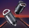 QC 4.0 3.0 빠른 충전 유형 C PD 20W USB 링 빠른 어댑터가있는 Joyroom Remax Car Charger Mini