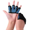Suporte de pulso 1 Par Anti-Slip Workout Luvas Palms Protetor Dumbbell Grips Pads Levantamento de peso THJ99