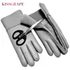 gants d'hiver hommes fourrure