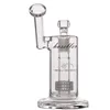 Mobius Glass hookahs Bong Matrix Perc Percolator Water Pipe Glass Bubbler Heady Dab Rigs cigarette with 18mm joint