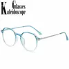 Anti Blue Light Glasses Frame Women Polygon Gelglasar Ramar M￤n Metal Optical Computer Spectacle Retro Fake Fashion Solglas￶gon