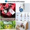 Hooks & Rails Sublimation Keychain Blanks Heat Transfer Double-Side Key Chains For DIY Craft Ornament Making259Q