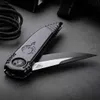 Asheville Steel Paragon Phoenix Knife Black 3.8" Two-Tone Satin DE Blade Manico in alluminio aeronautico