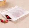 1000Pcs/Lot Tea bags Tools 9 x 10 CM Empty Scented Tea-Bags With String Heal Seal Filter Paper for Herb Loose-Tea SN3305